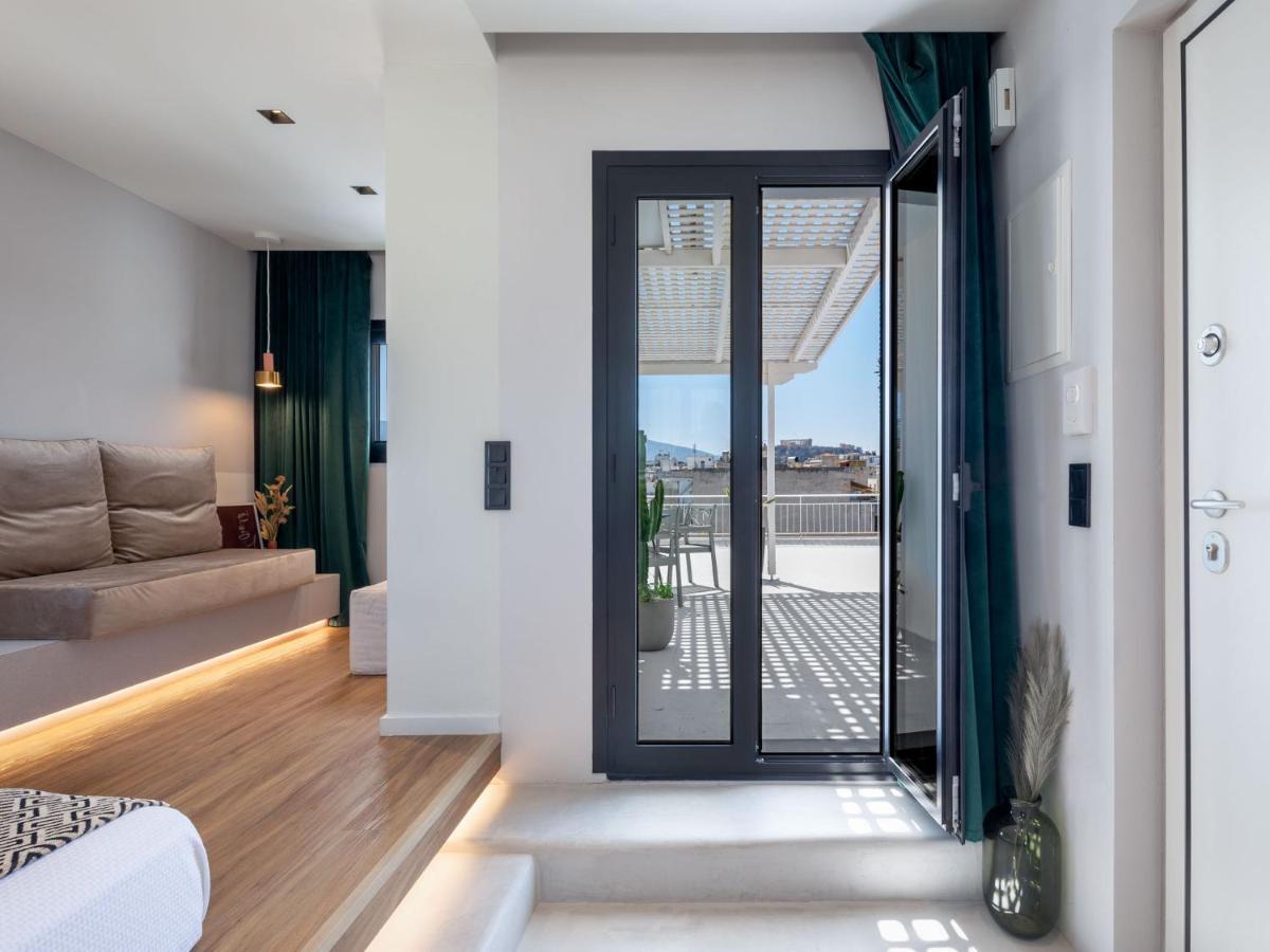 Acropol Studio Loft With Amazing View & Terrace Athena Bagian luar foto