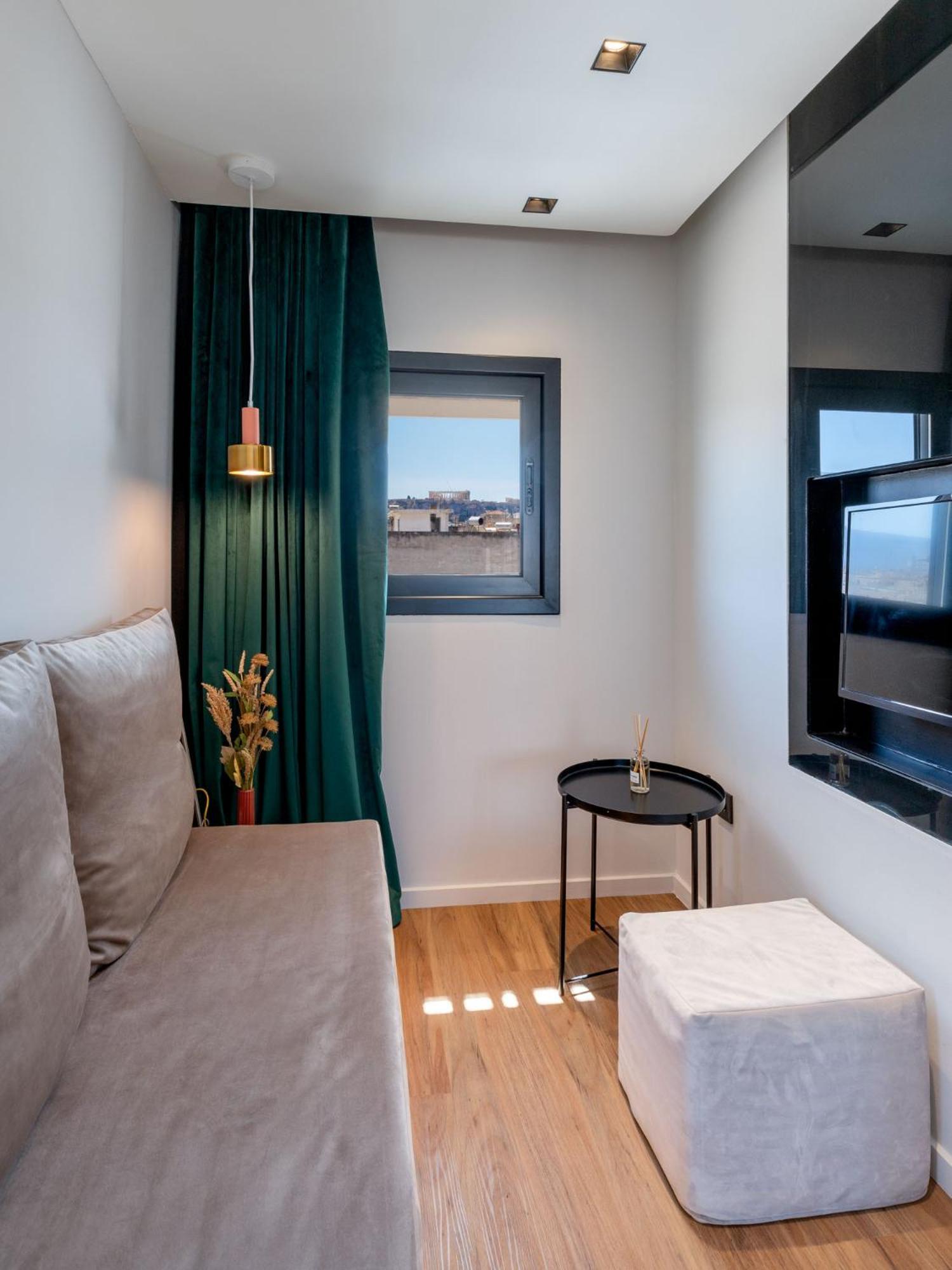 Acropol Studio Loft With Amazing View & Terrace Athena Ruang foto